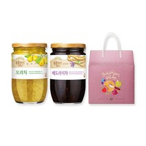 복음자리 실속형선물세트 모과차480g+배도라지차470g