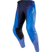 Alpinestars Techstar Rantera/Pneuma/Ocuri 남성용 모토크로스 팬츠 헤이즈 그레이/카모, 40, Dark Navy/Light Blue