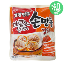 해태 매콤함이 살아있는 김치손만두, 1.1kg, 1개