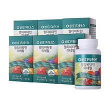 [공식] 바디닥터스 멀티비타민미네랄 종합비타민 6박스, 180정, 6개