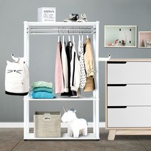 주니어장 아동 주니어 수납장 낮은 모던 아이옷장 행거 아이방 내추럴, 내추럴주니어 블랙 80x40x130cm