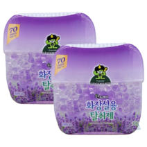 산도깨비 화장실용 탈취제 라벤더, 300g, 2개