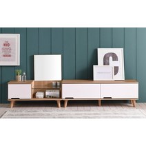 좌식 화장대 안방 티비다이 거실장 세트 1200 펜션 원룸 드라마, 메이플화이트