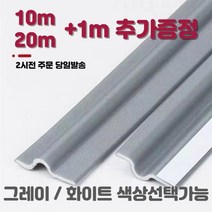 문풍지 현관 창문 창틀 샷시 베란다 슬라이딩 윈도우 씰링 틈막이 틈새막이 바람막이 외풍차단 풍지판 1m사은품증정, 화이트20m(+1m증정))
