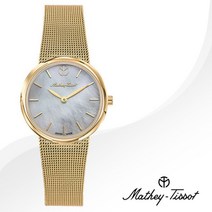[메티티솟] MATHEY-TISSOT D403PYI 여성시계 메탈밴드 손목시계