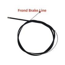 전동휠 외발전동휠 Mercane 와이드 휠 전기 킥 스쿠터 와이드 휠 프로 스케이트 보드 호버 보드 브레이크 라인 액세서리 용 오리지널 브레이크 라인, Front Brake Line