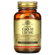솔가 비건 코큐텐 CoQ10 코엔자임 큐텐 Q10 유비퀴논 120mg 60베지캡슐, 1개, 기본