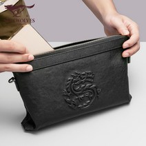 남자가죽클러치백 칠필늑대 리얼가죽 핸드백 소프트 두층 소가죽 트렌드 남자파우치 캐쥬얼 스타일리쉬 크로스백 2392067351