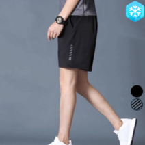 YULsB 남자 여름 쿨 반바지 트레이닝 5부 빅사이즈 런닝 헬스 스쿼트 팬츠 쇼츠