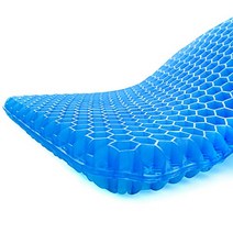 티치로바(TITIROBA) 겔 쿠션 이중 무중력 쿠션 방석 통기성 벌집 구조 무덥지 않고 앉는 기분 양면 사용 가능 재택 근무 텔레워크 오피스 차 의자 자택용 여름용