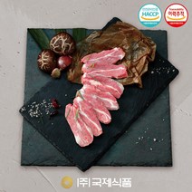 [국제식품] 우리돼지 한돈 냉장 가브리살 400g(구이용 바베큐용), 1개