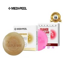[메디필] 닥터유황 바(유황 클린징)100g +트라넥닥터 홍바 100g- 클렌징 비누, 2개, 100g