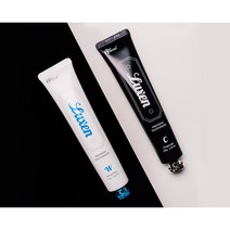 루젠 프리미엄 치약 화이트/챠콜 치약, 화이트