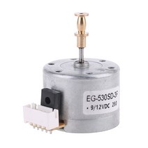 EG530SD-3F DC5-12V 3 속도 33/45/78 RPM 금속 턴테이블 모터 구리 슬리브 모터 턴테이블 레코드 플레이어, 다른