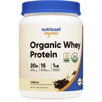 뉴트리코스트 웨이 프로틴 바닐라 맛, 454g, 1개