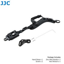 JJC 카메라 스트랩 퀵 릴리스 손목 파나소닉 Lumix GH6 GH5 GH5II GH5S GH5 GH4 G100 GX850 GX85 GX9 GX8 GX7, Hs-ml1mblack