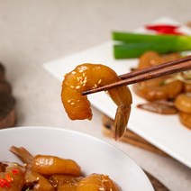 레드꽃게 연안부두 깐 간장새우장 150g 탱탱한 새우속살 담백 간편한 밥반찬 술안주, 간장 새우장 x 3개, 3개