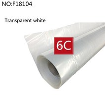 하우스 비닐 자재 두꺼운 농업용 비니루 폴리에틸렌 온실 투명 필름 너비 단층 커버 롤, 2m x 3m, 투명 필름 6c