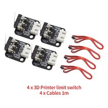 3D 프린터 리미트 스위치 엔드 스톱 Ramps RepRa CR-10 Ender 3 Pro S4 S6 시리즈 용 기계식 모듈, 03 4 Set