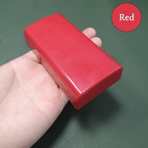가정용금고 소형 키락 비상금 미니 돈통 금고 휴대용 자기 자동차 키 숨겨진 안전 상자 키 예비 잠금 홀더, 02 RED