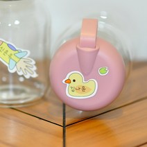 방수네임스티커 투명 화이트 식판 도시락 이름표 수저, 302. 귀염 오리 베이직세트