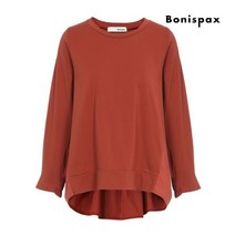 보니스팍스 보니스팍스 백 셔링포인트 라운드 티셔츠-CG69TS012