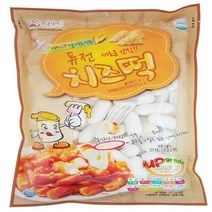 맛있는 떡안애 퓨전 치즈떡 떡뽁이떡 1kg 4봉지 업소용 식당용 식자재 소스 분말 양념, 상품선택