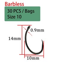 훌치기바늘 후크 찌낚시채비 개코팅 잉어 낚시 후크 지그 헤드 고 탄소강 곡선 생크 가시 헤어 리그