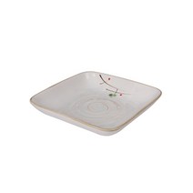 업소용 식기 / 청홍실 사각찬기 (소)