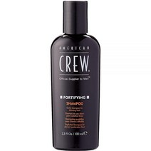 American Crew의 남성용 샴푸 얇은 모발을 위한 강화 두피 상쾌함 1003.3 어메리칸크루, 3.3 Fl Oz 어메리칸크루