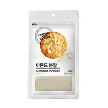 큐원 홈베이킹 아몬드분말 60g, 단품