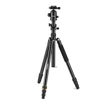 National Geographic 여행 삼각 알루미늄 4단 너트 록식 ​​자유 운대 부착 접이식 전용 가방 부속 내하중 8kg 90도 센터 폴 시스템 삼각・일각 겸용 부감 촬영 로우앵글 촬영 NGTR003T