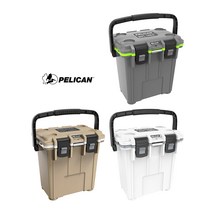 펠리칸 엘리트쿨러 20쿼터 낚시 캠핑아이스박스 캠핑쿨러3종, 화이트그레이