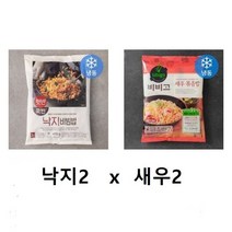 (냉동)비비고 새우볶음밥420gx2개+낙지비빔밥2인x2개, 1세트