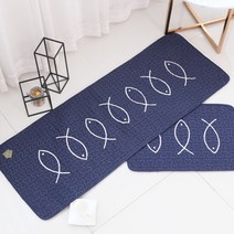 피쉬자수 발매트, 단품