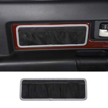 스타렉스격벽 코란도스포츠적재함 자동차 트렁크 사이드 스 지 박스 프론트 부조종사 백 주최자 포켓 도요타 FJ 크루저 2 7 액세서리 인테리어, 06 Style E-1Pcs