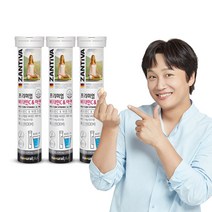 내츄럴플러스 독일 잔티바 발포 비타민C 아연 20정(20일분), 3개, 20정, 90g