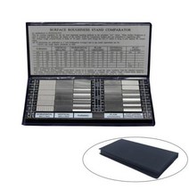 30pcs 표면 거칠기 비교기 표준 복합 세트 모델 RUG10030 블록 Ra 005125mm 샘플, 30pcs with box