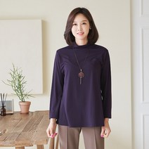 마담4060 엄마옷 미니포켓터들티셔츠-XTE301081-