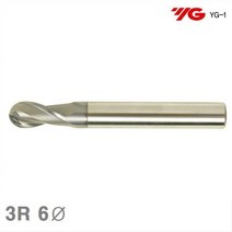 QPG1545653R 2F 90 Ticn코팅볼엔드밀 6파이 (1EA) 와이지원 12