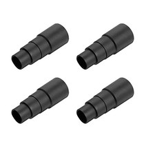 Retemporel 4 pcs 진공 청소기 호스 어댑터 커넥터 용 범용 감속기 어댑터, 검은 색