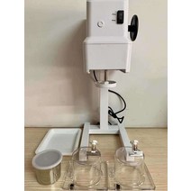 빙삭기 스노우빙 자동 팥빙수기계 눈꽃 대패 빙수기, 흰색