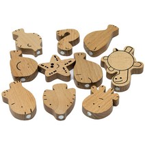 자석낚시놀이 원목물고기8마리