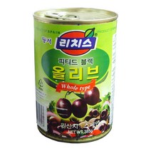 베이킹파티 리치스 블랙 올리브 홀피티드 캔 405g