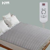 탑한일 스마트 인체감지 탄소온열매트 탄소매트 전기매트 겨울매트 싱글 더블, 4. 네이비/아망떼 더블