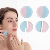 눈썹 면도기 세트/4개 여성용 소형 얼굴 얼굴용 Dermaplane 다용도 각질 제거 더마플래닝 도구 제모 및 피치 퍼즈 면도
