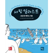 [11월서핑강습] 서핑 일러스트:그림으로 배우는 서핑, 글과바다
