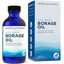 nordic beauty borage 오일 무향 - 4 온스 48인분, 4fl oz(1팩), 표준 포장