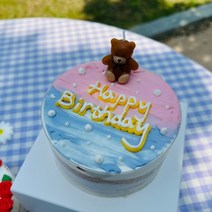 서울 경기 인천 케이크 만들기 DIY 키트, M사이즈, 분홍색, 14번별깍지, 1개