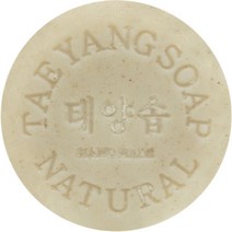 태양솝 1+1 쌀겨비누 어둡고 칙칙한피부 미용 보습 뽀얀 순한 세안 세수 클렌징 자연수제비누, 1개, 100g, 2개